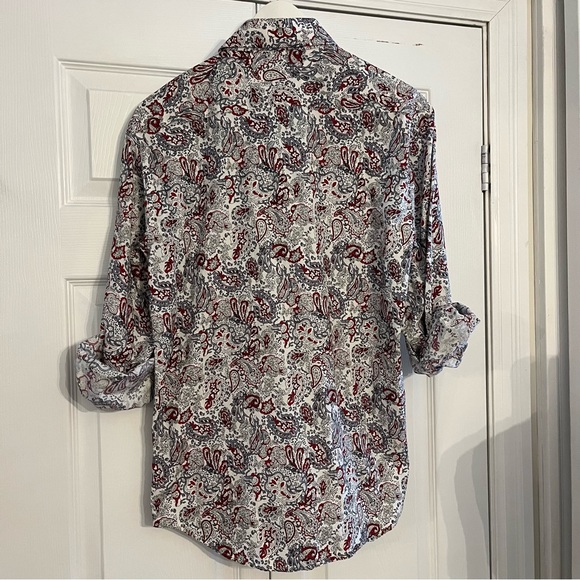 Kieanzo Men’s paisley print Shirt , Sz 16,1/2 - Picture 5 of 7